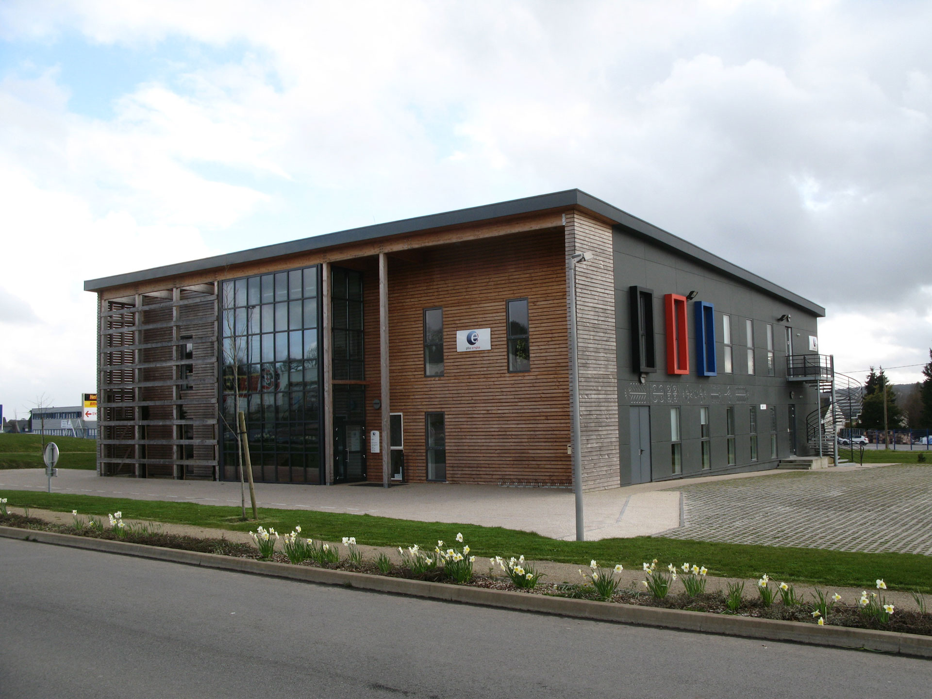 Batiment Pole Emploi Pontivy Murébois