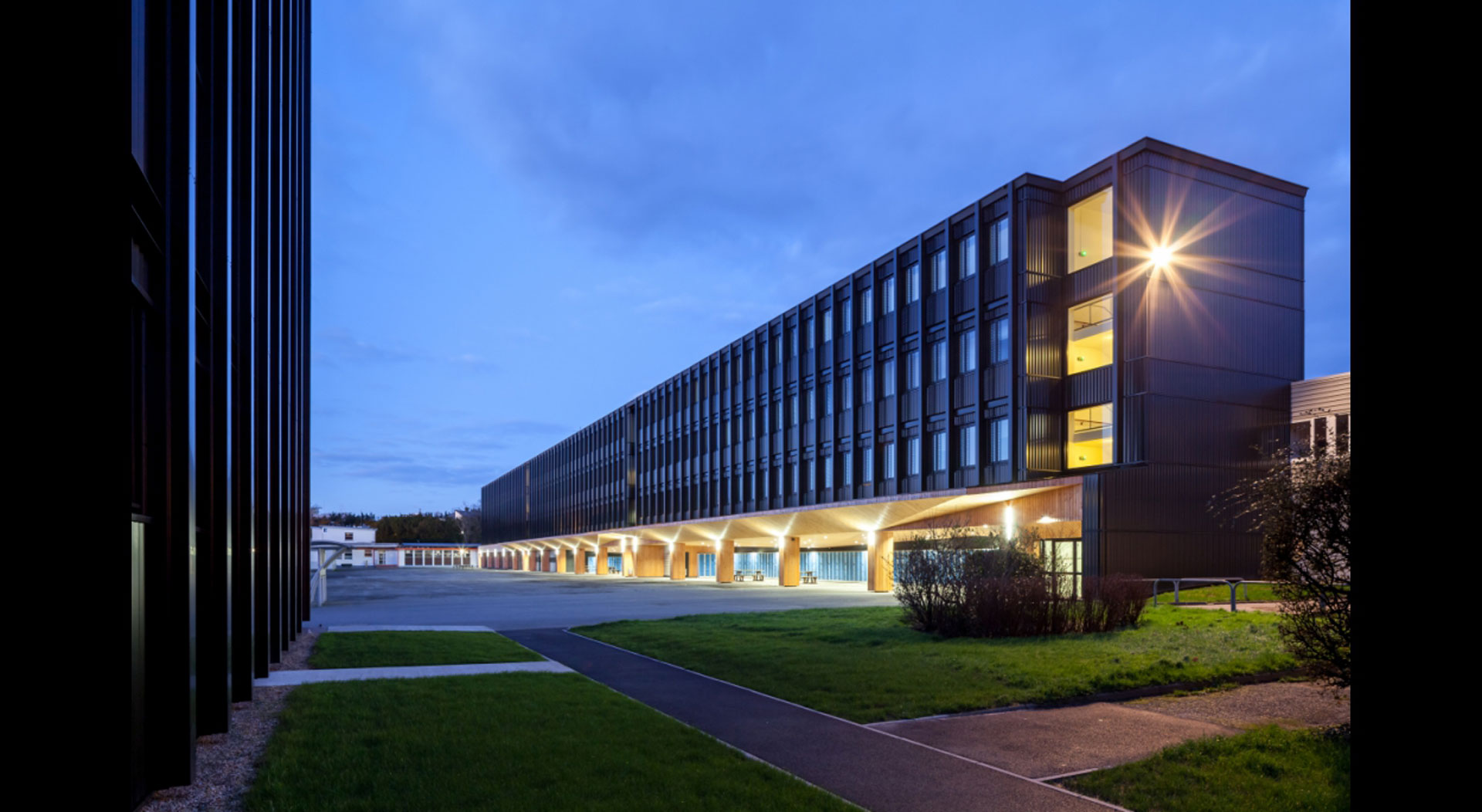 Anthracite Architecture Lycee Colbert Murébois