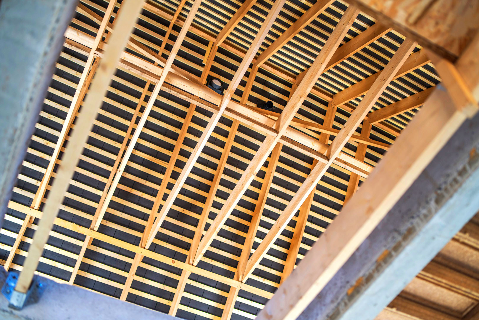 Charpente Bois Toiture Interieur