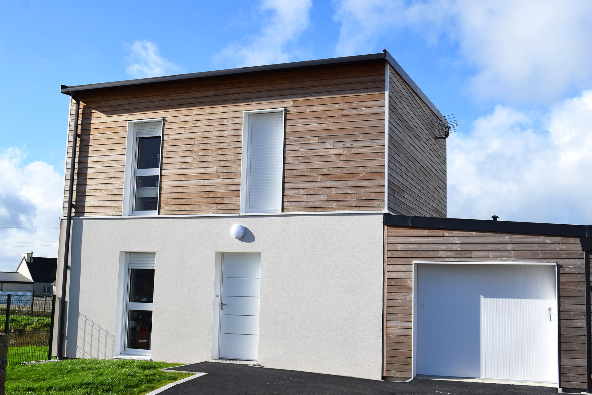 Plouider Finistere Habitat Bardage Bois 1