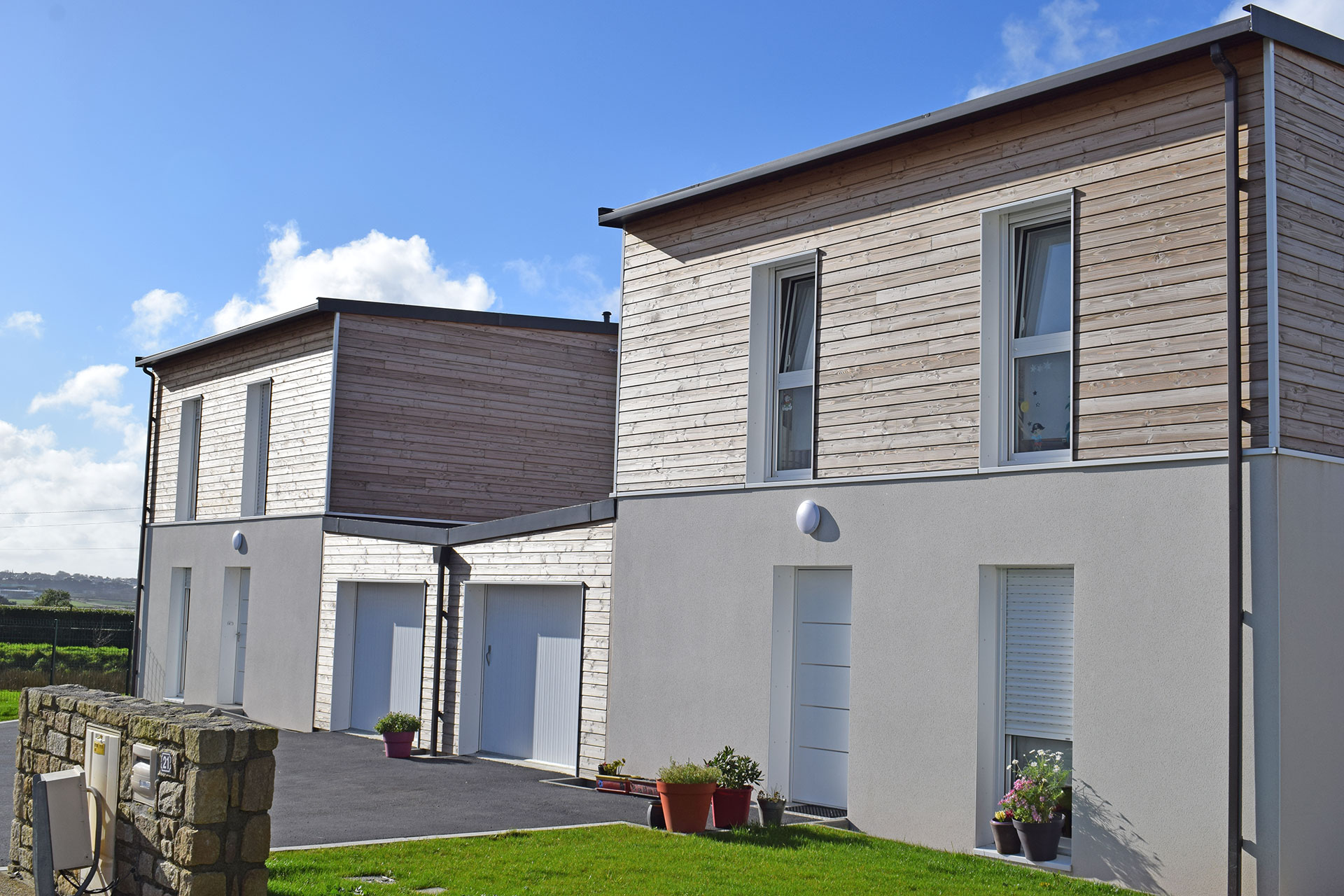 Plouider Finistere Habitat Bardage Bois 3