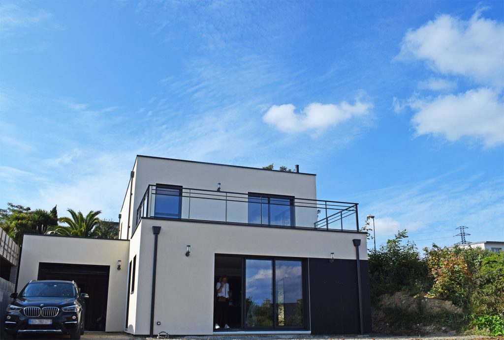 Maison Bois Enduit Trecobois Kerzil Exterieur2
