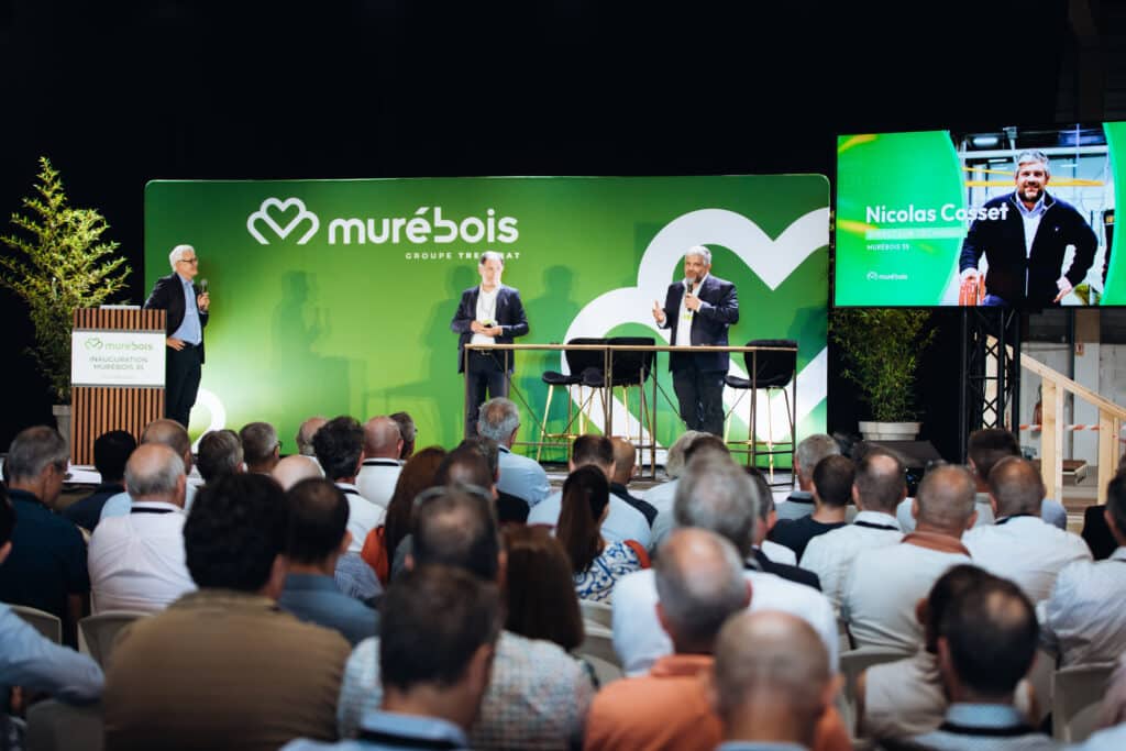 Semaine d'inauguration de l'usine Murébois 35, le 22 juin 2023